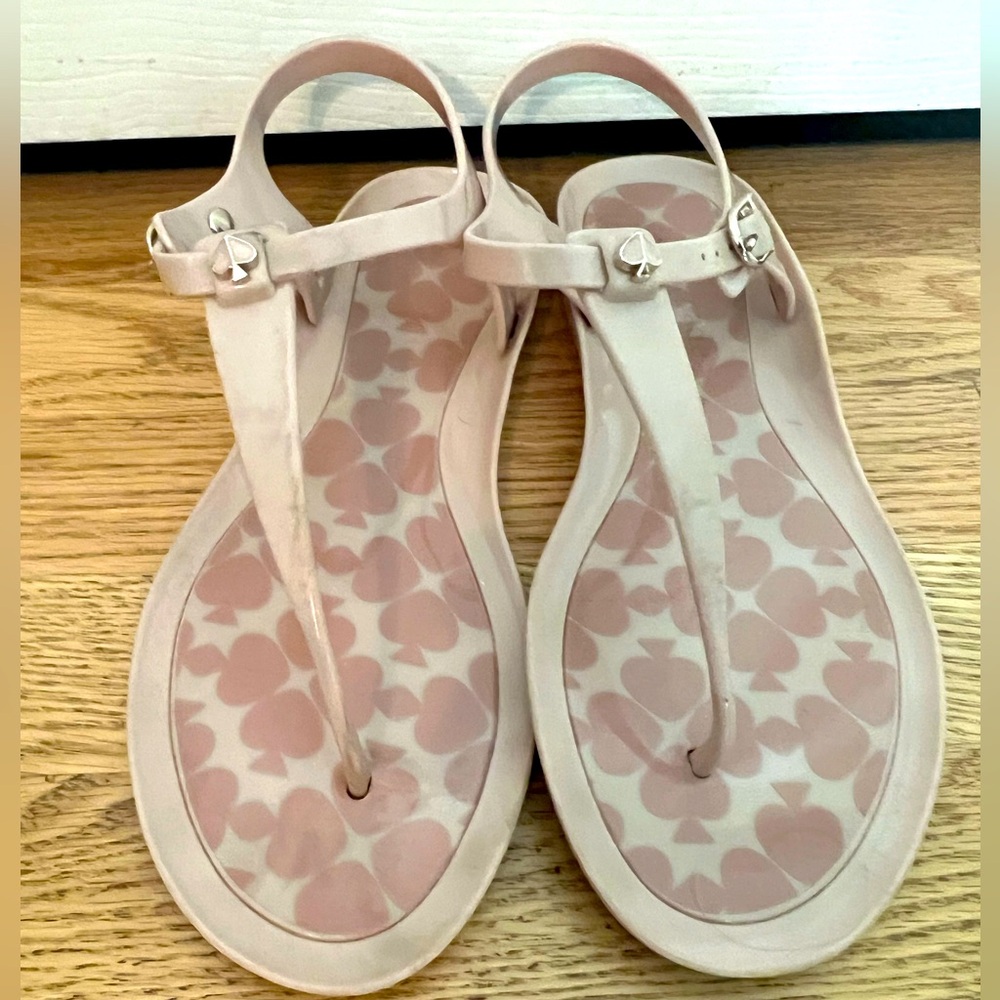 Kate Spade pink gel sandals